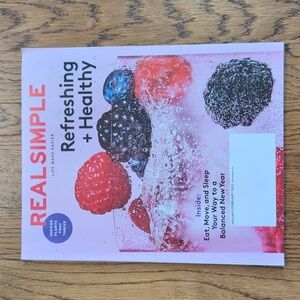 Real Simple Magazine January February 2022 Refreshing+ Healthy, Indoor Plants